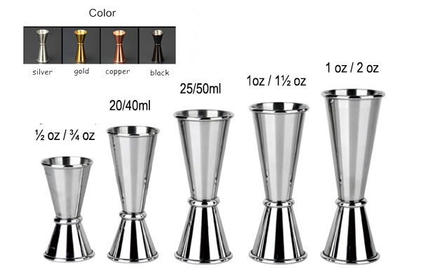Stainless Steel Double Jigger