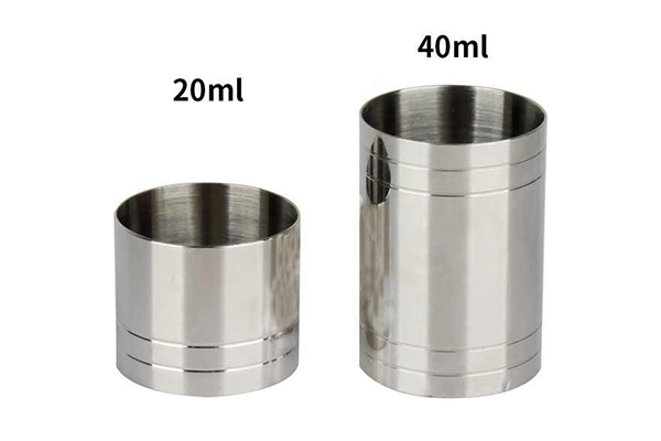 <b>Stainless Steel Jigger Thimble Measures</b>