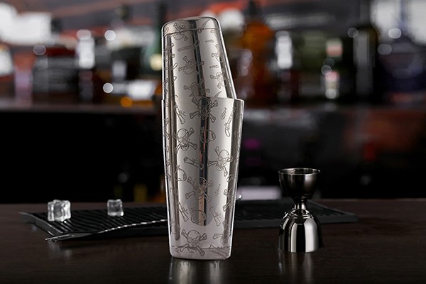 <b>Stainless Steel Tiki Series Tiki Shaker</b>