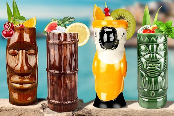 <b>Tiki Mugs - Ceramic Party Mugs Drinkware</b>